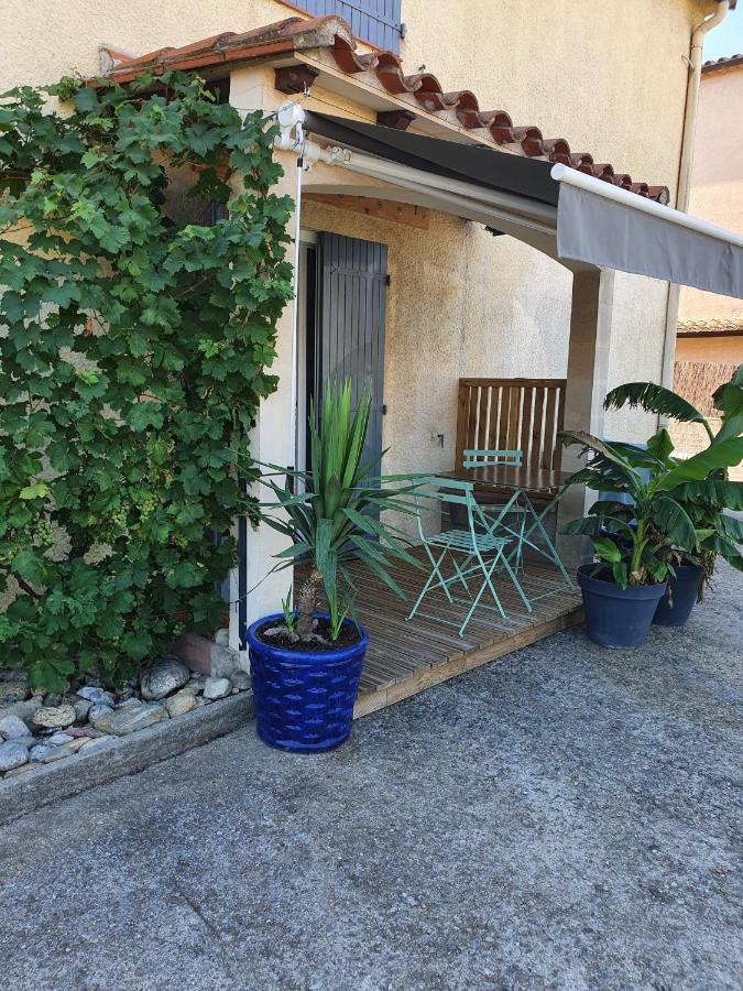 Apartmán T2 Jusqu'A 4 Personnes En Rez-De-Jardin De Maison, Avec Piscine, Draps Et Serviettes De Toilette Fournis Argelès-sur-Mer Exteriér fotografie